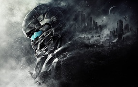 Мастер Чиф из игры Halo 5