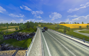 Автобан в игре Euro Truck Simulator 2