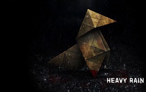 Фигурка из бумаги в игре Heavy Rain