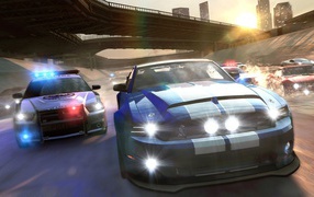 Полицейская погоня в игре The Crew