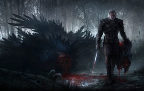 Популярная игра The Witcher 3 Wild Hunt