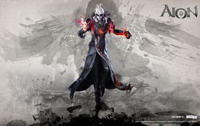Постер игры Aion Online, персонаж Асмодиан