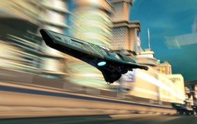 Гонки в игре Wipeout 2048