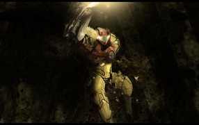Самус Аран в игре Metroid