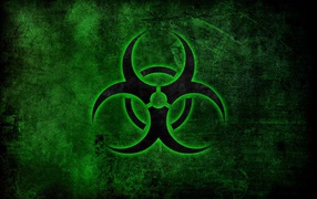 Знак био опасности в игре Plague