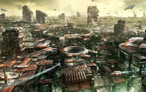 Трущобы в игре Star Citizen