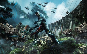 Солдат в игре Crysis 3