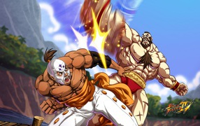 Уличный бой в игре Street Fighter IV