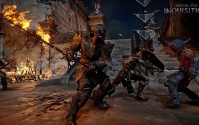 Сражение в игре Dragon Age Inquisition