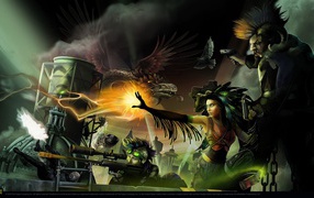 Сражение в игре Shadowrun Returns