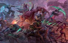 Сражение в игре World of Warcraft