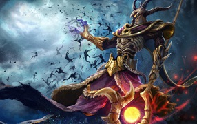 Злобный Хадес в игре Smite
