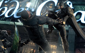 Драка в игре Batman Arkham Asylum