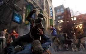 Драка в игре Watch Dogs