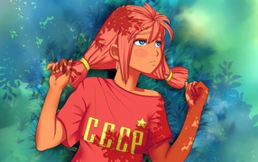 Девушка из игры Бесконечное лето