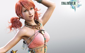 Девушка из игры Final Fantasy XIII