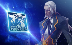 Седой старик в игре Blazblue