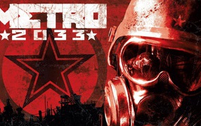 Постер популярной игры Metro 2033
