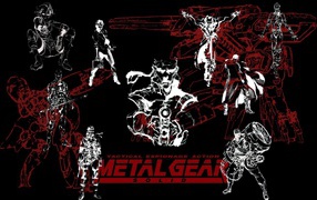 Постер видео игры Metal Gear Solid