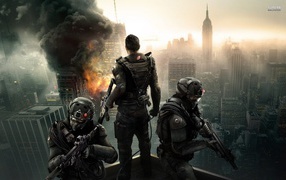 Солдаты на крыше в игре Tom Clancy's The Division