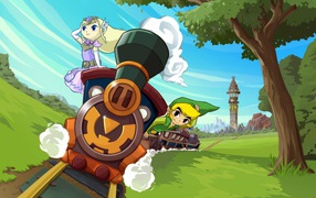 Поезд в игре The Legend of Zelda The Minish Cap