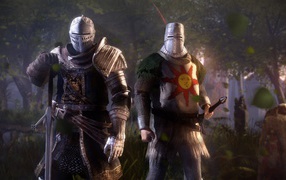 Два рыцаря, игра Dark Souls