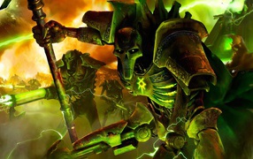 Воины некроны из игры Warhammer 40K