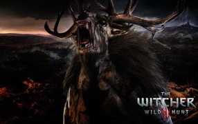Дикий олень в игре The Witcher 3 Wild Hunt