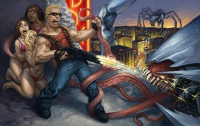 Мир игры Duke Nukem