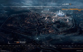 Карта мира игры Tom Clancy's The Division