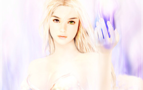 Портрет воздушной девушки