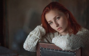 Рыжая девушка Владислава Масько