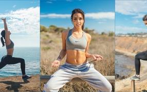 Модель на тренировке