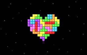 Heart of figures Tetris