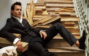 Stylish actor Johnny Depp