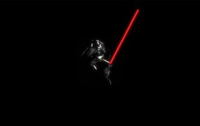 Дарт Вейдер в темноте