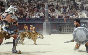 Бой на арене в фильме Гладиатор