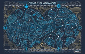 Карта неба, Звездные войны