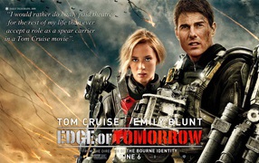 Постер боевика Грань будущего