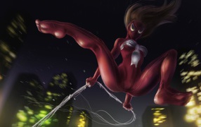 Человек паук девушка