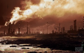 Постер музыкальной группы Nine Inch Nails