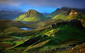 Великолепный пейзаж в Шотландии