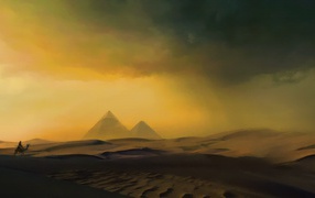 Sandstorm in Egypt