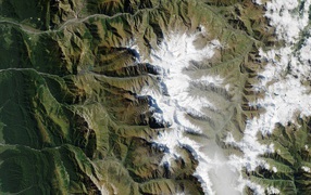 Фото гор из космоса