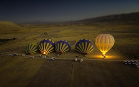 Стартовая площадка воздушных шаров