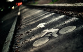 Дорожка для езды на велосипедах