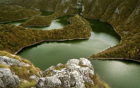 Река в форме змеи