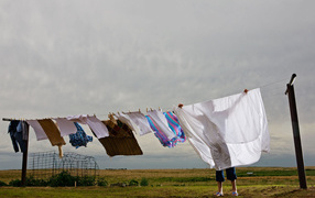 Природная сушилка белья