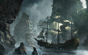 Корабль Летучий голландец