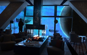 Апартаменты на космической станции